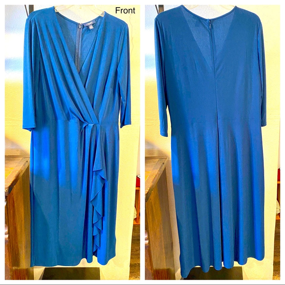 Chaps below the knee dress.